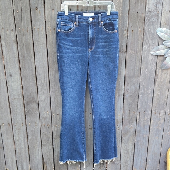 Dear John Blue Flare Wide Leg Jeans - Picture 1 of 8